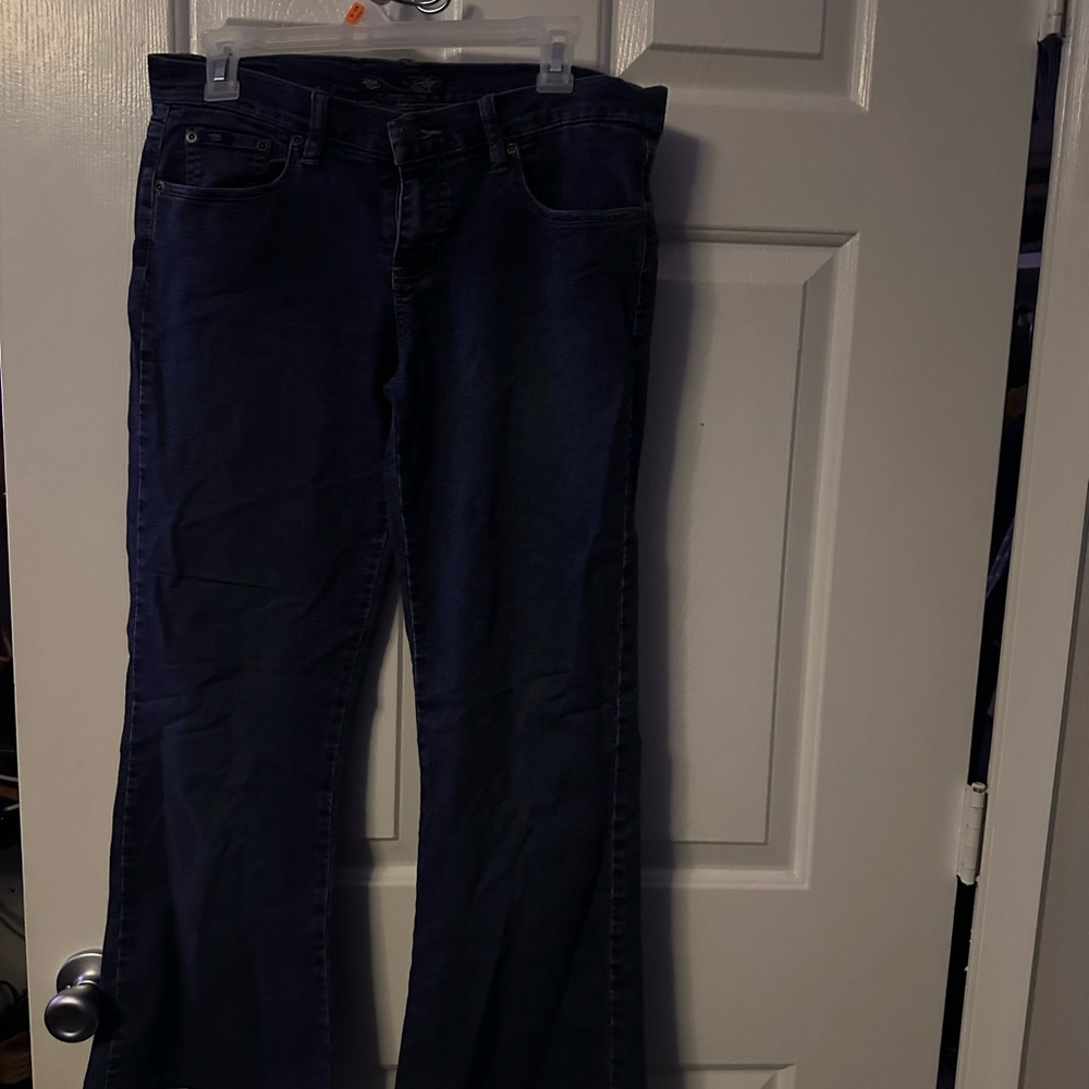 Roxy Deep Indigo Flare Jeans